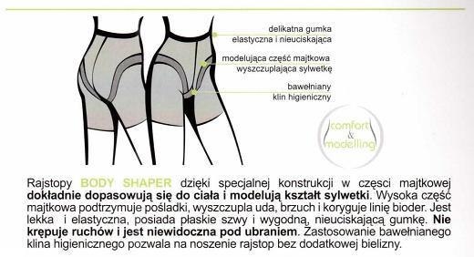 Rajstopy Body Shaper Gatta 20 den - wyszczuplające Sklep